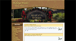 Desktop Screenshot of alafayawoodshoa.com